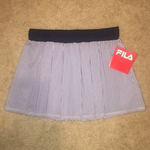 NWT Fila Striped Tennis Skort